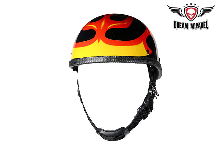 eagle novelty motorcycle helmet Shiny Eagle Style Novelty Helmet W/ Flame Graphic – sofaricollections