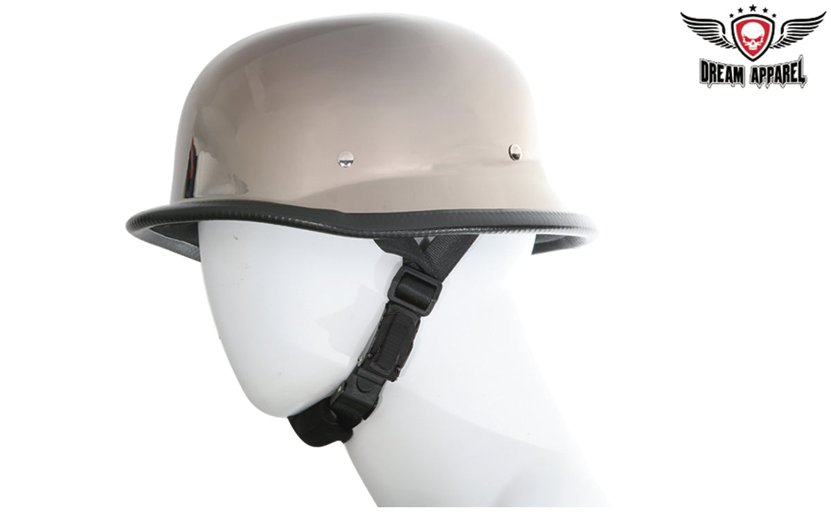 Black Chrome German Shiny Novelty Helmet – sofaricollections