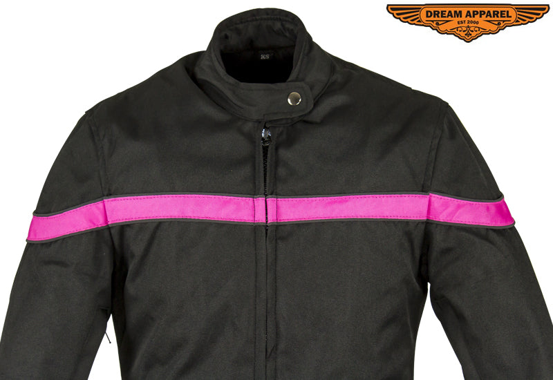 Hot pink shop motorcycle jacket